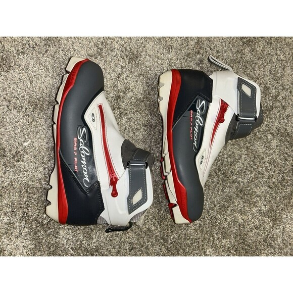 Salomon Siam 7 Pilot Cross Country Womens 41 US 9 Sns 2 Bar Nordic‎ Ski Boots - Picture 3 of 7
